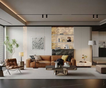 Modern A Living Room-ID:365860942