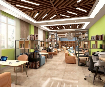 Modern Bookstore Book Bar-ID:440728904