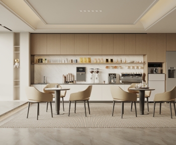 Modern Office Tea Room-ID:855936054