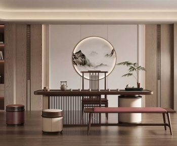 New Chinese Style Tea House-ID:986783981