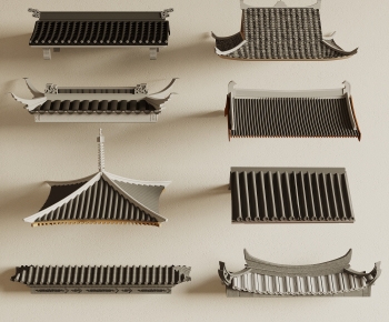 Chinese Style Building Component-ID:893826012