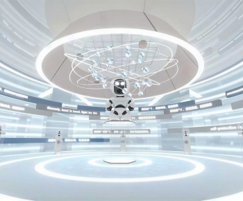 Modern Exhibition Hall-ID:271069056