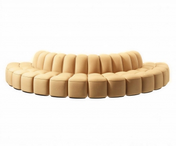 Modern Curved Sofa-ID:492480041