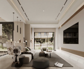 Modern A Living Room-ID:253478053