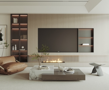 Modern A Living Room-ID:821551086