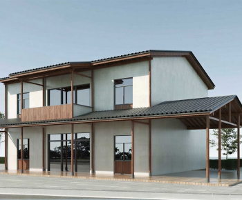 New Chinese Style Appearance Of Commercial Building-ID:780282977