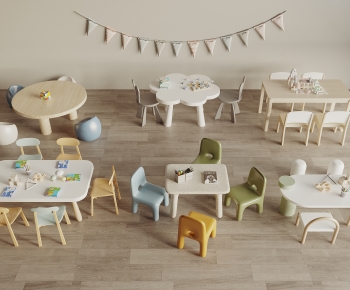 Modern Children's Table/chair-ID:724154002