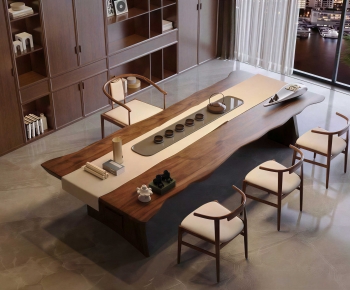 New Chinese Style Tea Tables And Chairs-ID:247751956