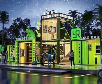 Modern Building Appearance-ID:252856027