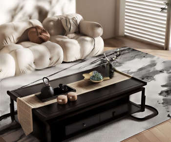 New Chinese Style Coffee Table-ID:555273067