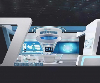 Modern Exhibition Hall-ID:739712002