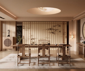 New Chinese Style Tea House-ID:402852061