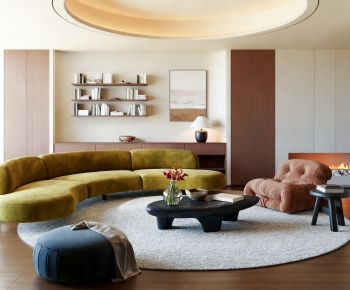 Modern A Living Room-ID:655246973