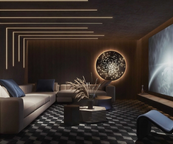 Modern Audiovisual Room-ID:513951064