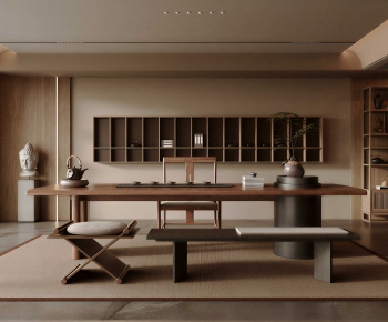 New Chinese Style Tea House-ID:596828942