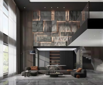 Modern A Living Room-ID:361006985