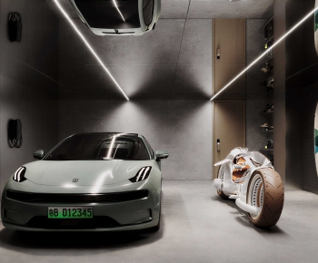 Modern Underground Garage-ID:110840875
