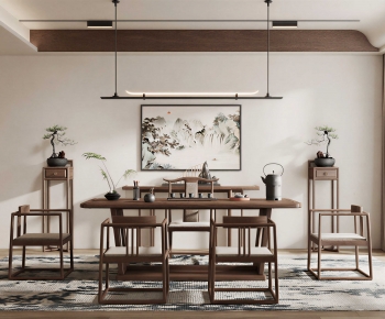 New Chinese Style Tea House-ID:646784076