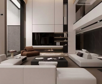 Modern A Living Room-ID:446978093