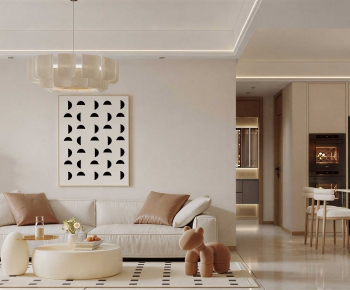 Modern A Living Room-ID:623600013