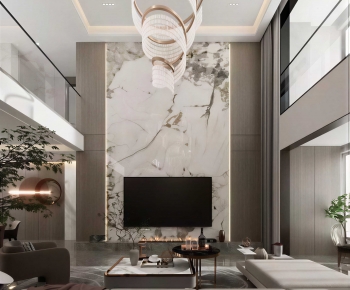 Modern A Living Room-ID:266134989