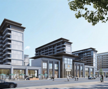 Modern Appearance Of Commercial Building-ID:747480446