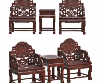 Chinese Style Lounge Chair-ID:938575984