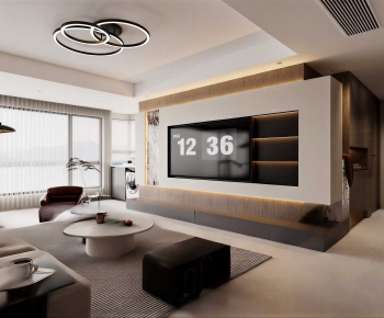 Modern A Living Room-ID:126806028