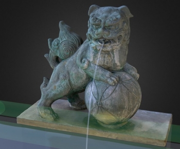 New Chinese Style Sculpture Sketch-ID:616066932