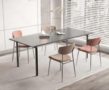 Modern Dining Table And Chairs-ID:983787061