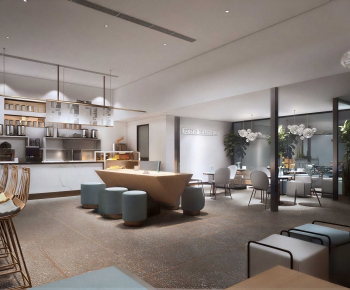 Modern Office Tea Room-ID:580343962