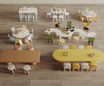 Modern Children's Table/chair-ID:833981087