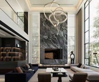 Modern A Living Room-ID:105506901