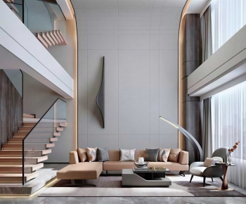 Modern A Living Room-ID:549356943