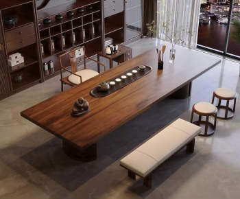 New Chinese Style Tea Tables And Chairs-ID:280231003