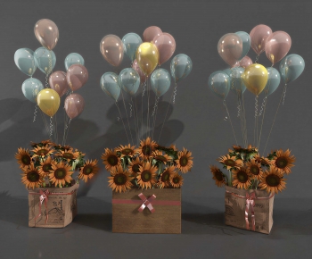 Modern Flower Arrangement-ID:674879074