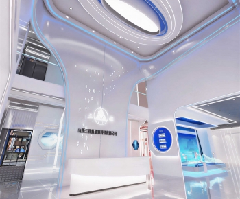 Modern Exhibition Hall-ID:891777998