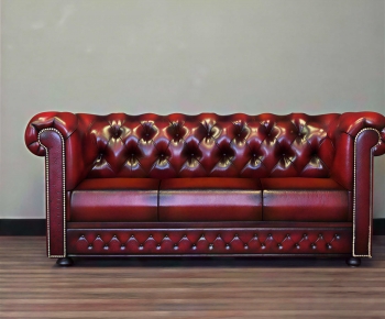 European Style Three-seat Sofa-ID:935551881