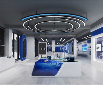 Modern Exhibition Hall-ID:355520238