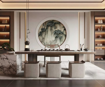 New Chinese Style Tea House-ID:110842942