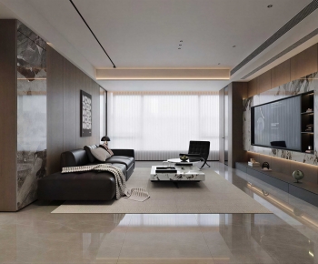 Modern A Living Room-ID:204870946