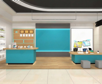 Modern Exhibition Hall-ID:442842012