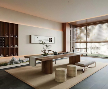 New Chinese Style Tea House-ID:465373043