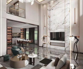 Modern A Living Room-ID:392937905