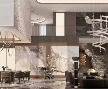 Modern A Living Room-ID:233509526