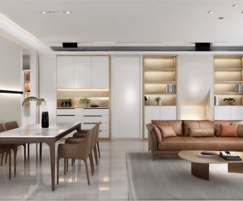 Modern A Living Room-ID:600085029