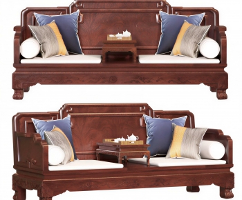 New Chinese Style A Sofa For Two-ID:896455051