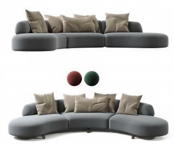 Modern Curved Sofa-ID:697189093