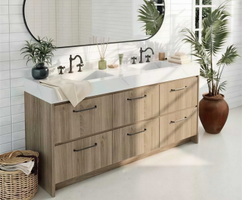 Nordic Style Bathroom Cabinet-ID:552194125