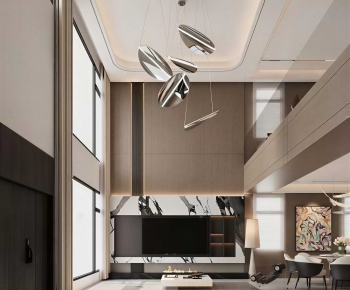 Modern A Living Room-ID:704626086